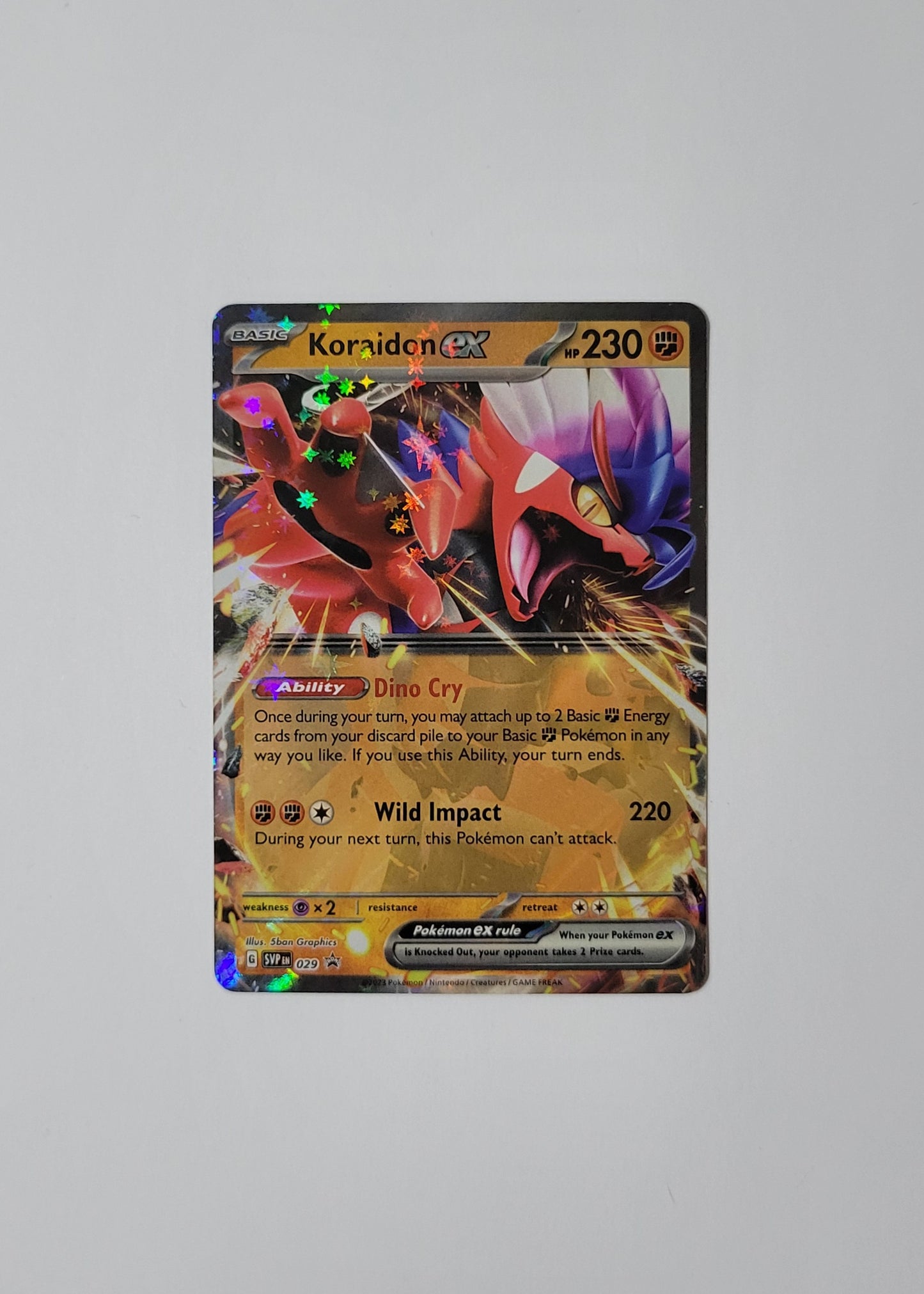 Koraidon ex SVP029 - Black Star Promo