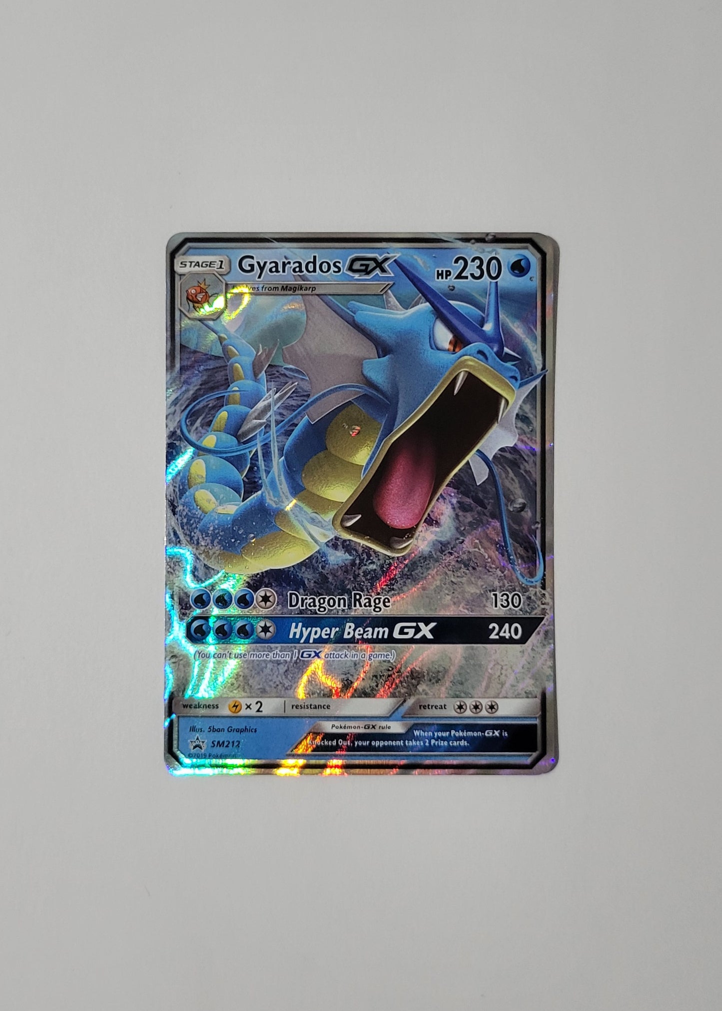 Gyarados GX SM212 - Black Star Promo