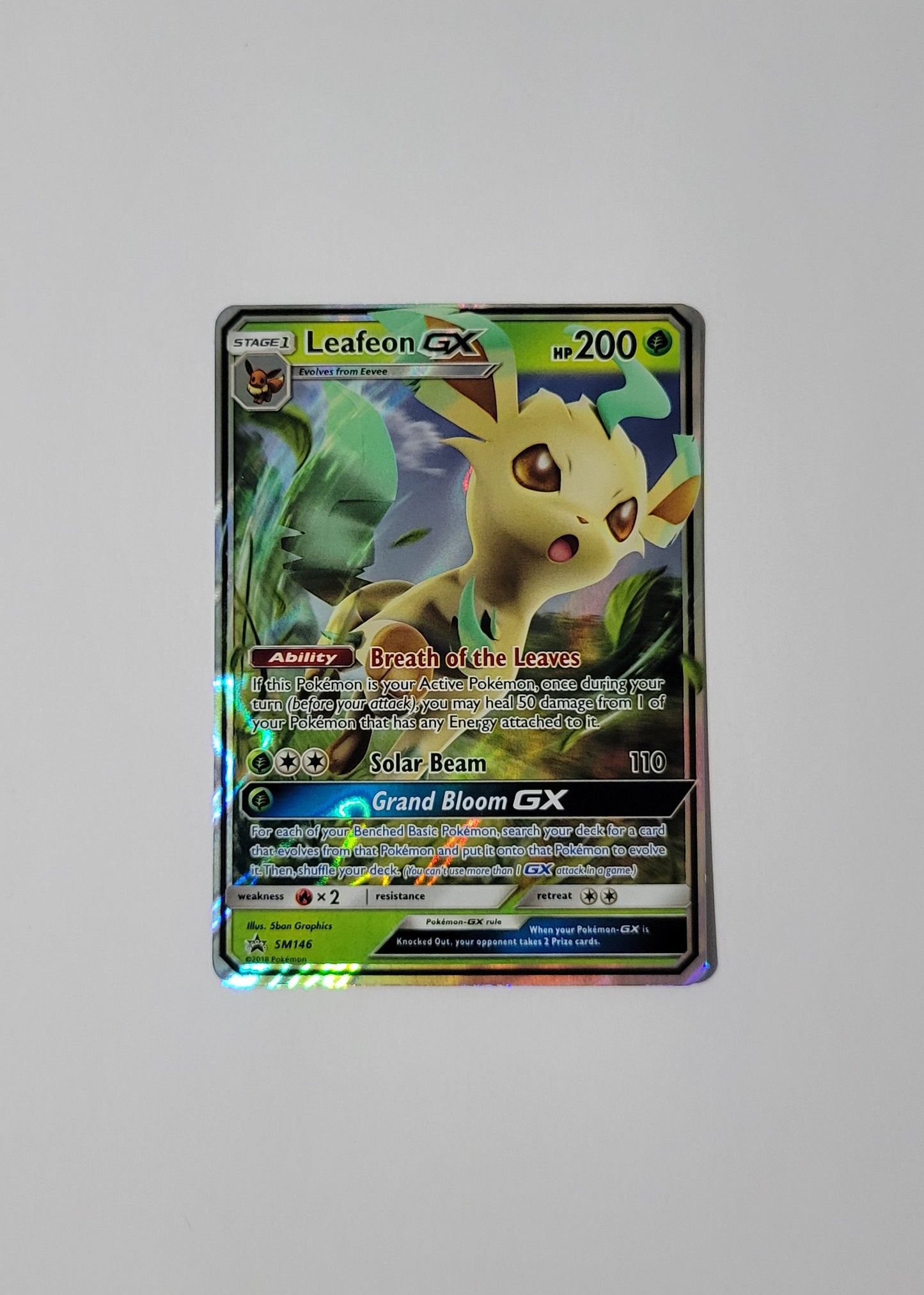 Leafeon GX SM146 - Black Star Promo