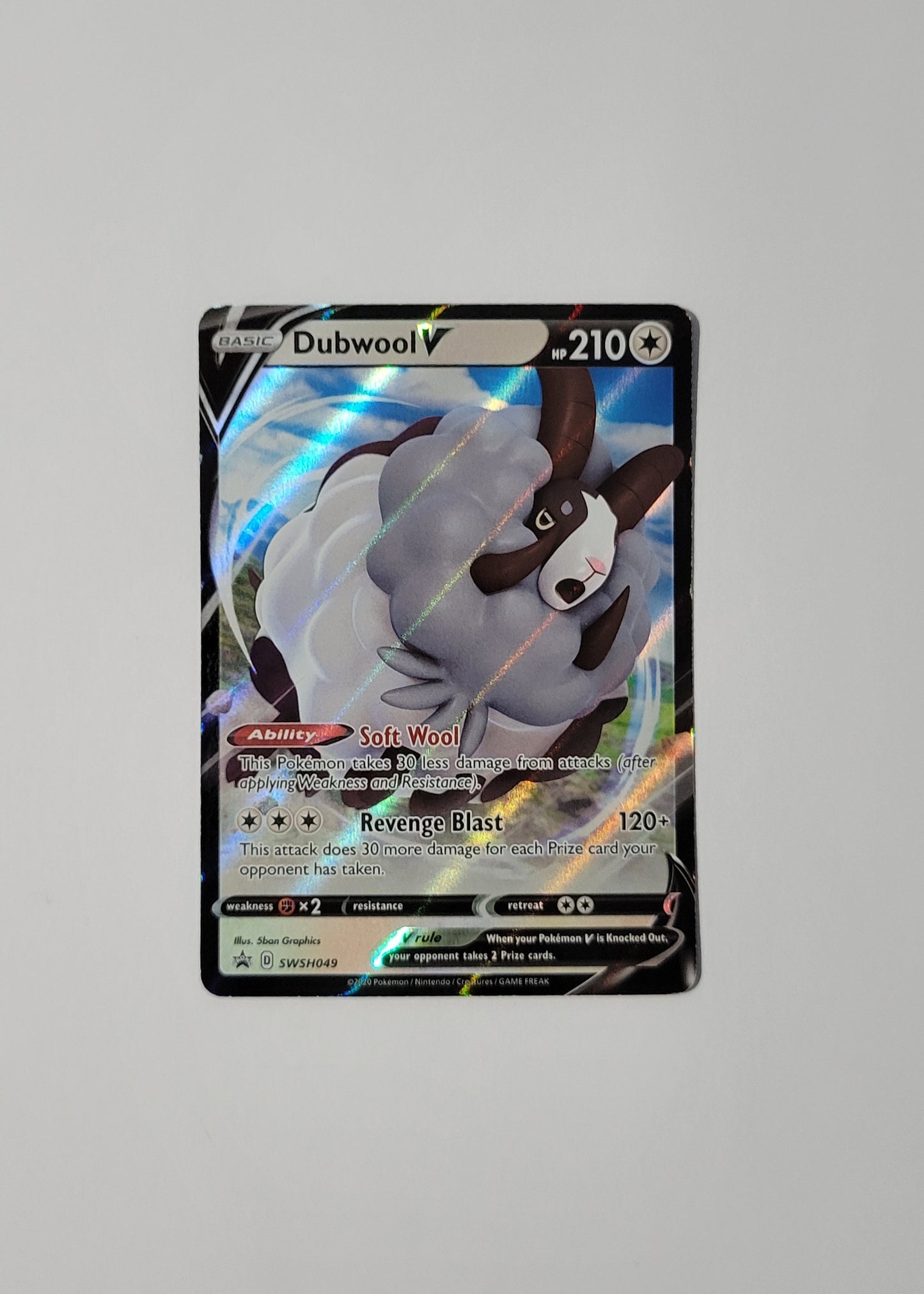 Dubwool V SWSH049 - Black Star Promo