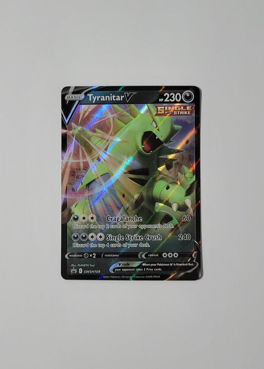 Tyranitar V SWSH109- Black Star Promo
