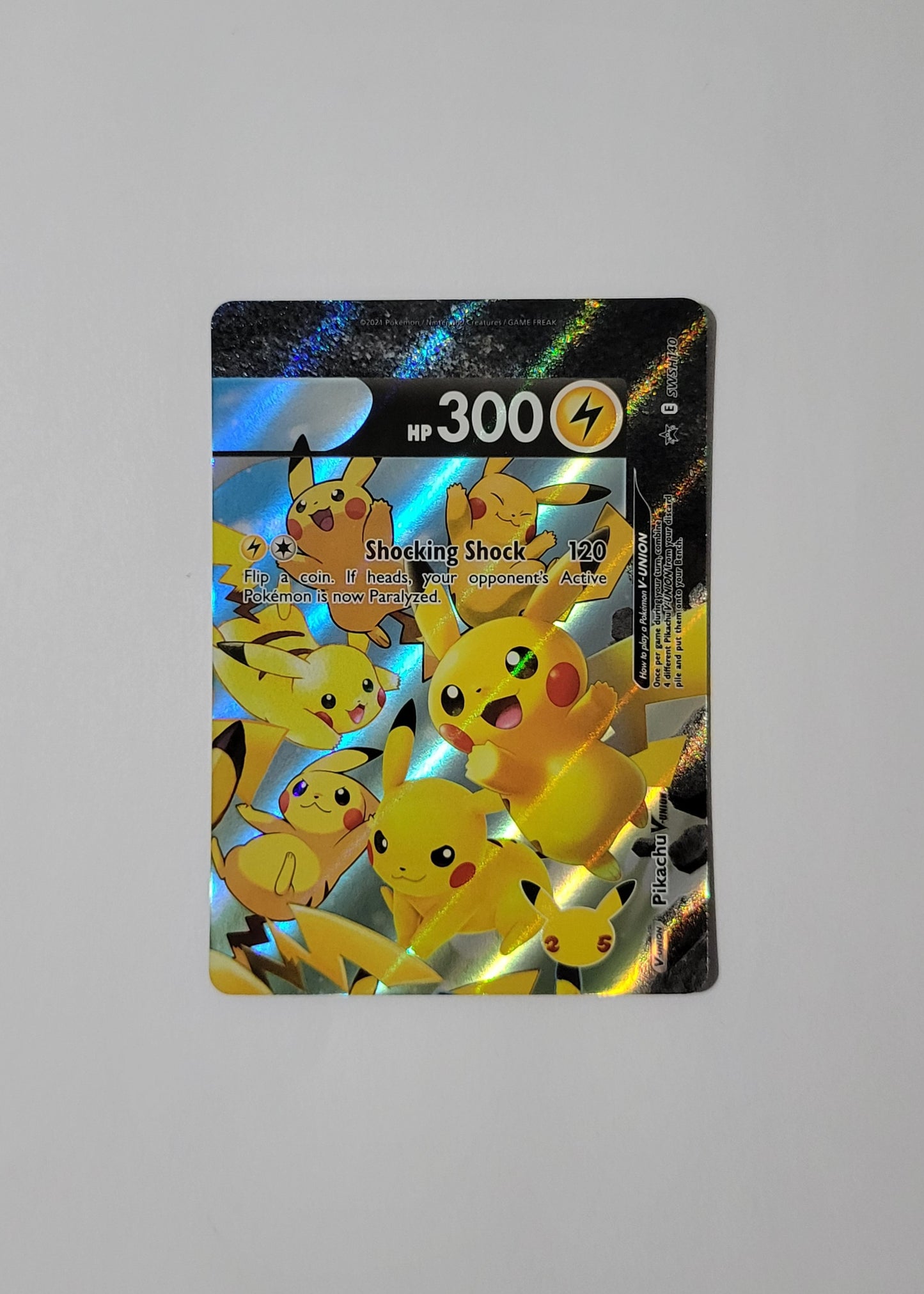 Pikachu V-Union SWSH140 - Black Star Promo