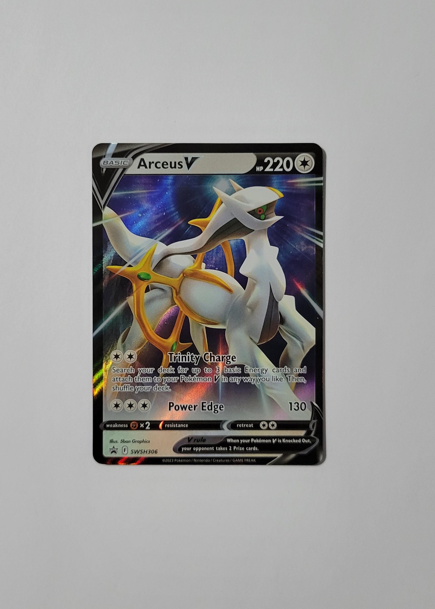 Arceus V SWSH306 - Black Star Promo