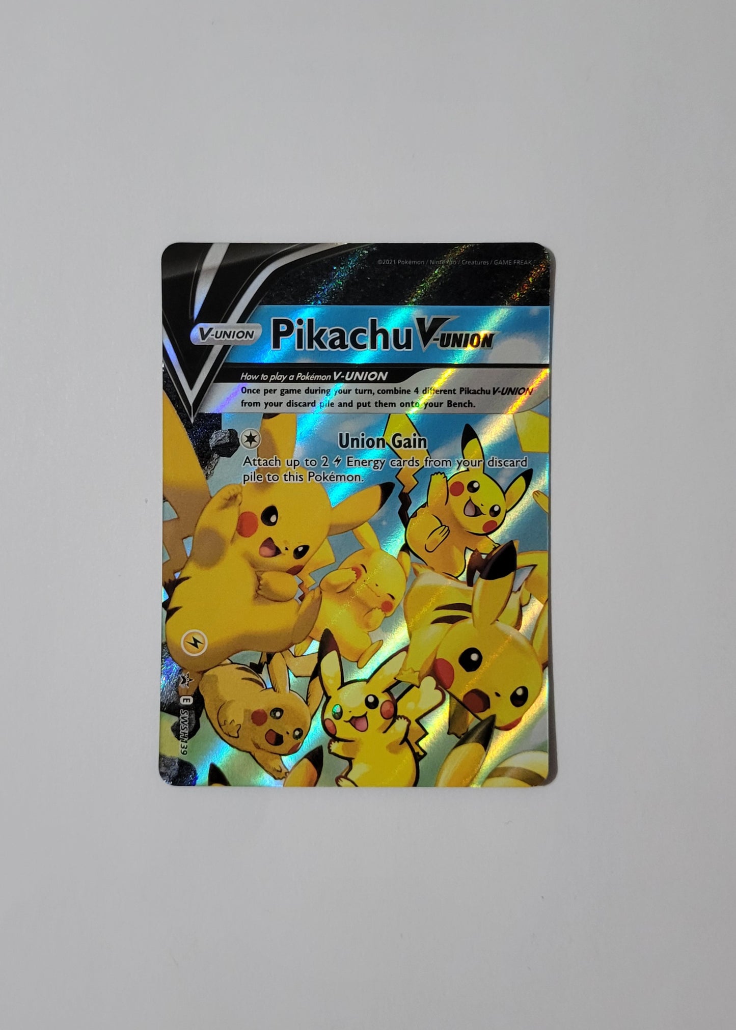 Pikachu V-Union SWSH139 - Black Star Promo
