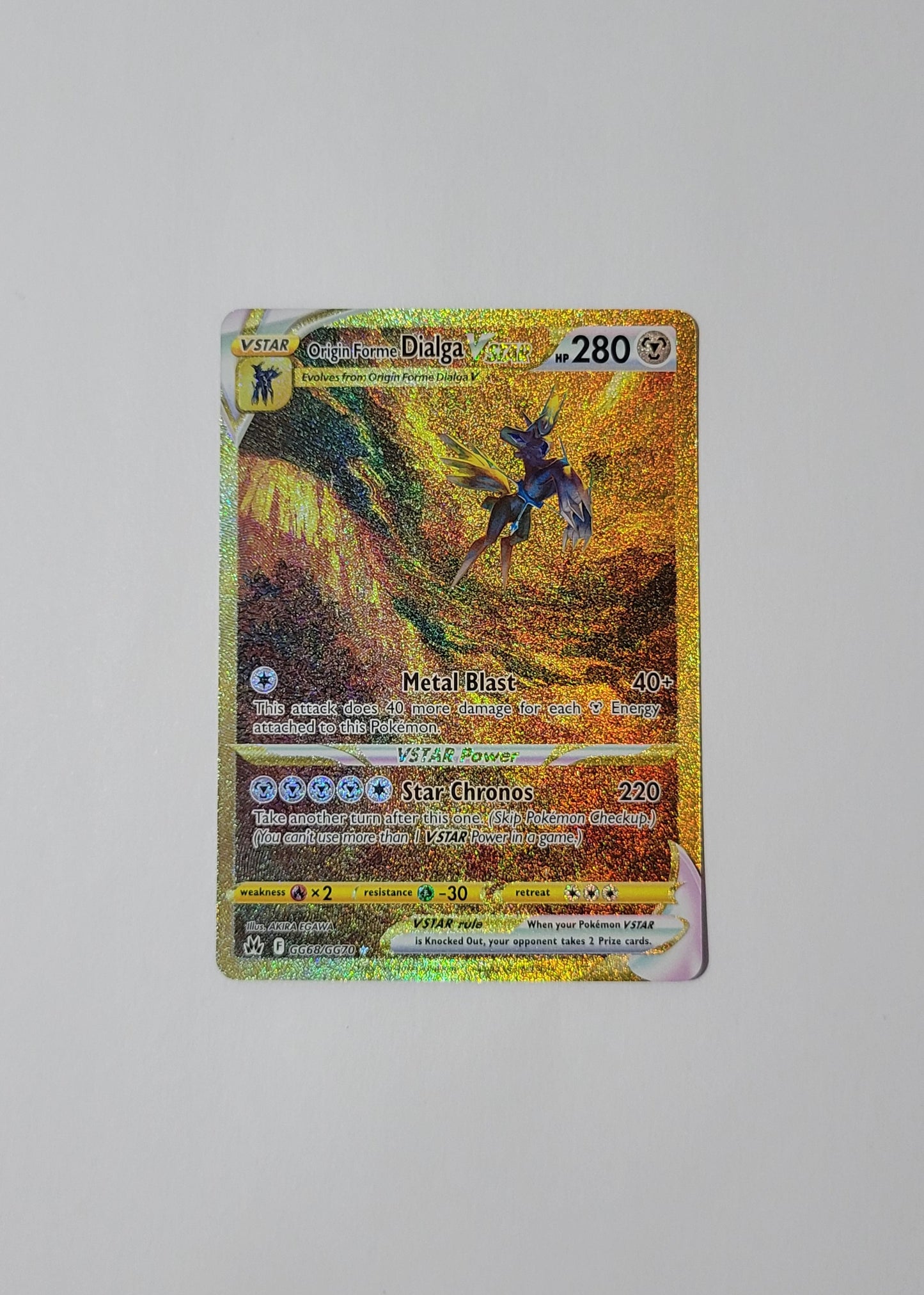 Origin Forme Dialga VSTAR GG68/GG70 - Crown Zenith: Galarian Gallery