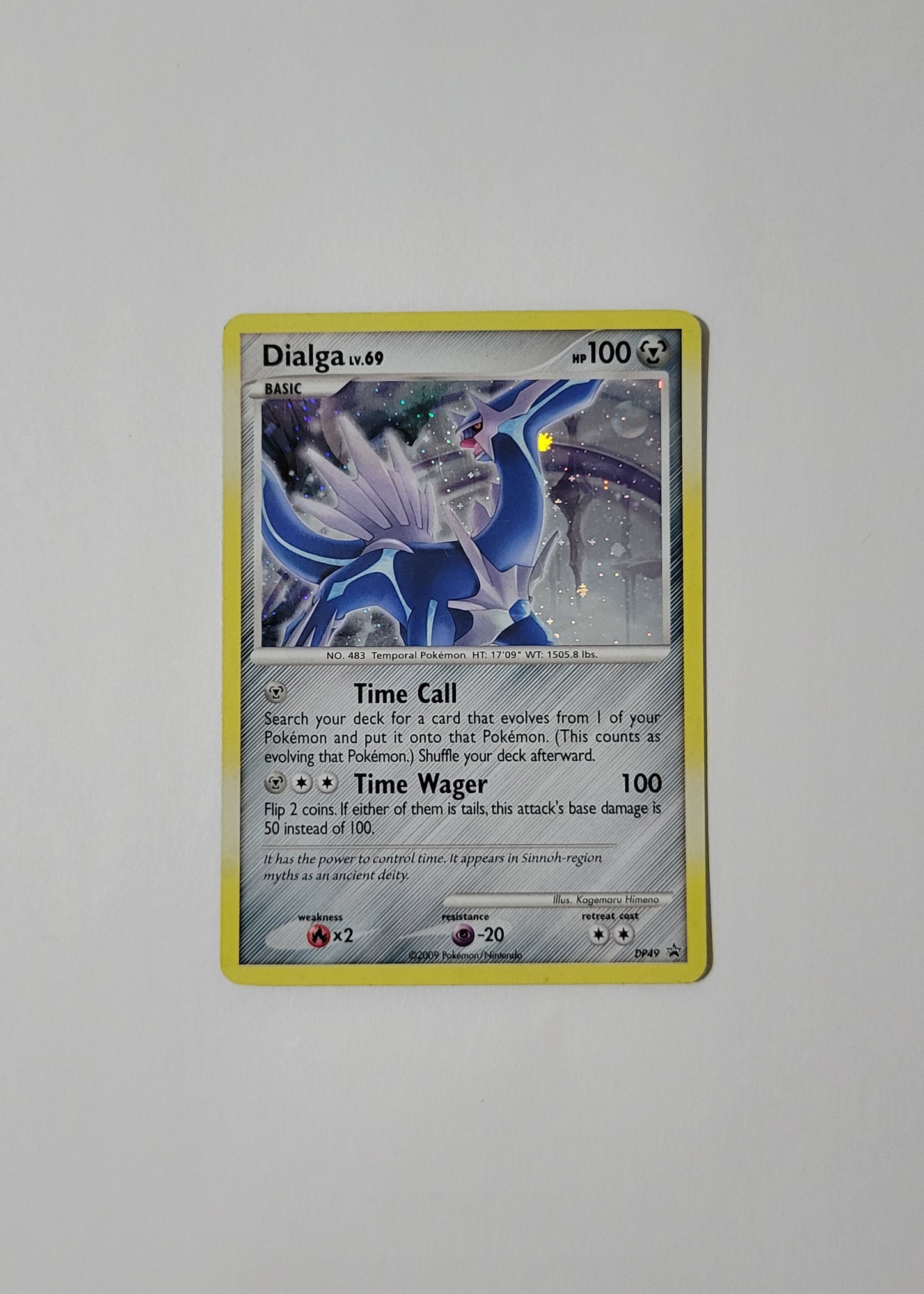 Dialga LV. 69 DP49 - Black Star Promo