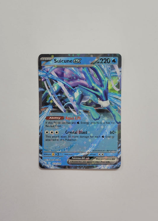 Suicune ex 010/034 - Trading Card Game Classic