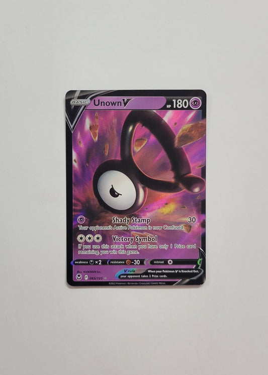 Unown V 065/195 - Silver Tempest