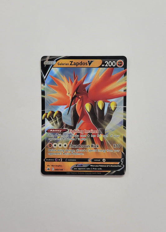 Galarian Zapdos V 080/198 - Chilling Reign