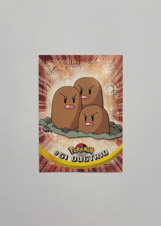 #51 Dugtrio - Topps TV Animation Edition