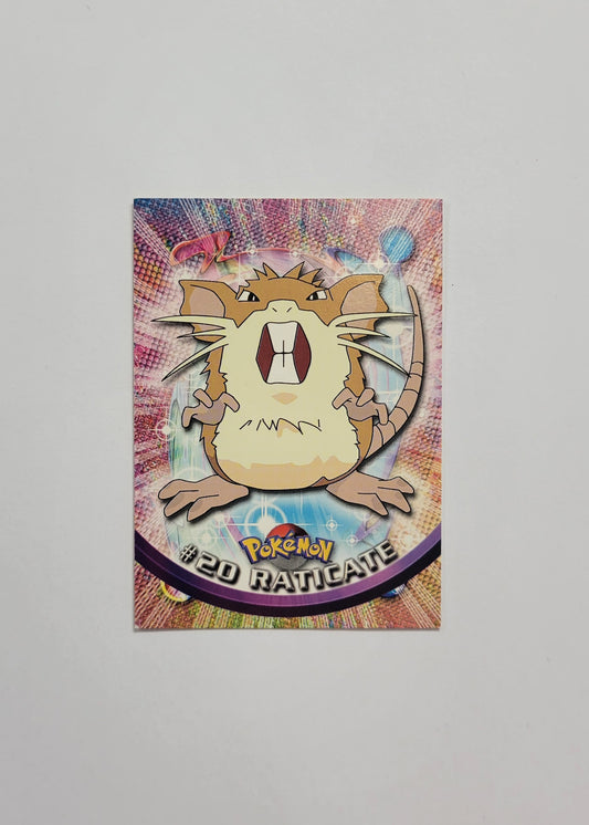 #20 Raticate - Topps TV Animation Edition