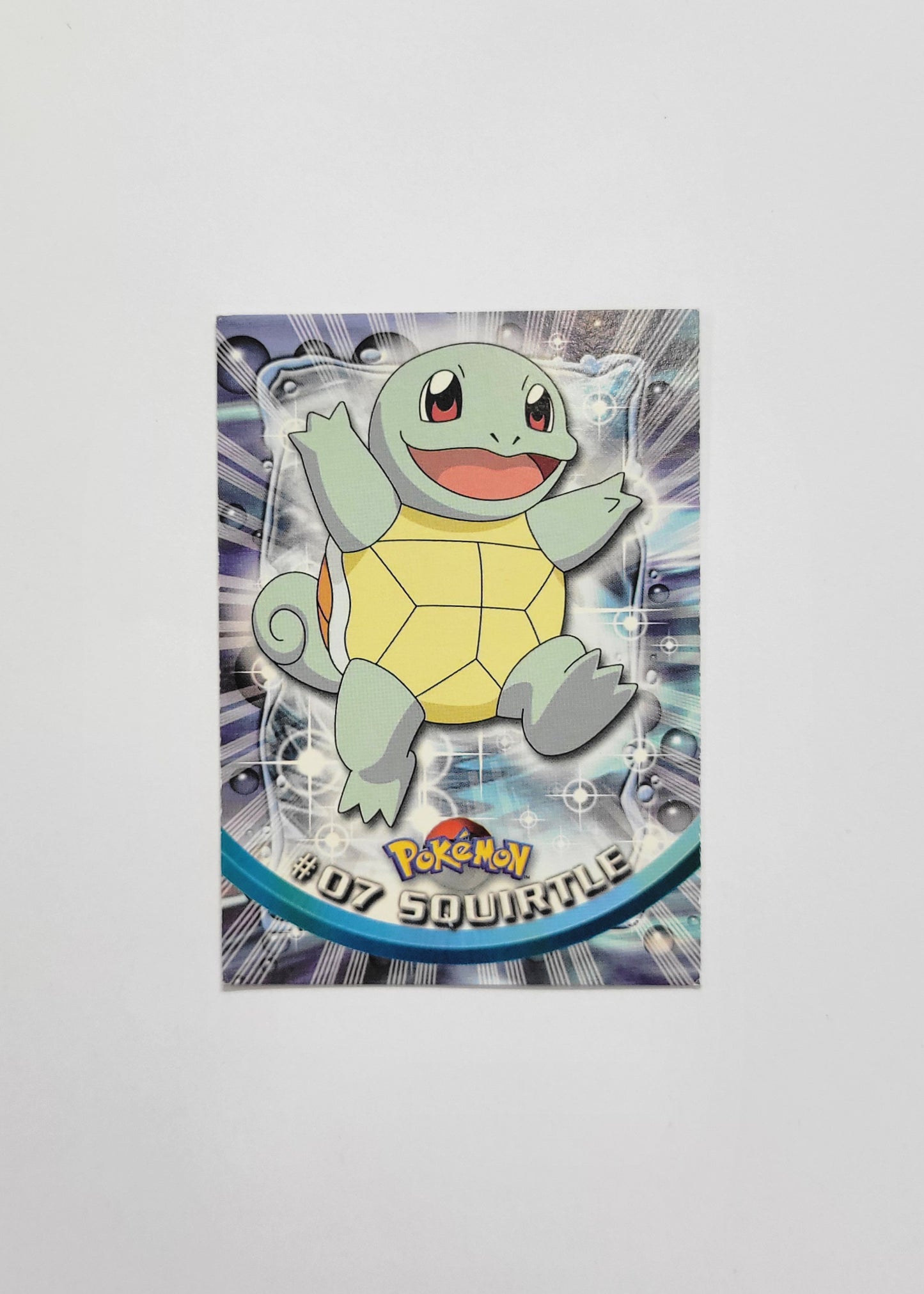 #07 Squirtle - Topps TV Animation Edition