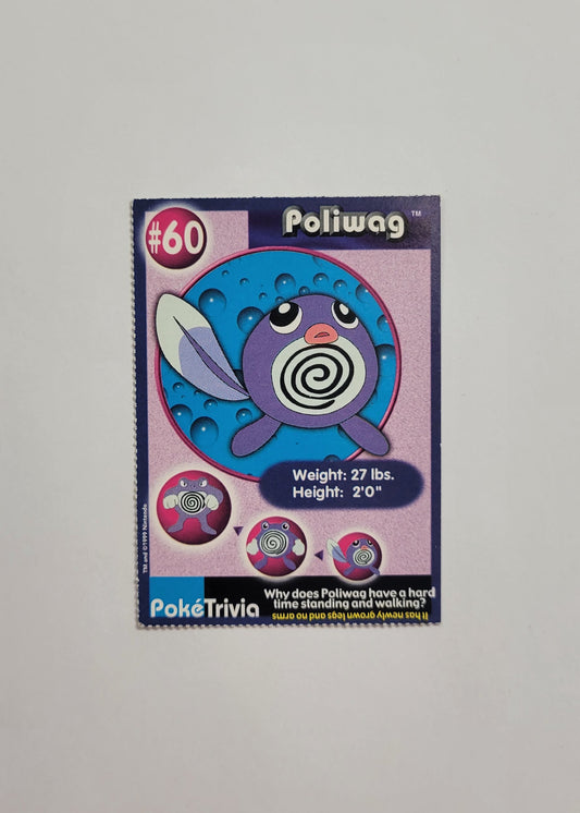 #60 Poliwag - Burger King PokéTrivia