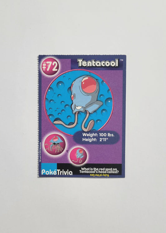 #72 Tentacool - Burger King PokéTrivia