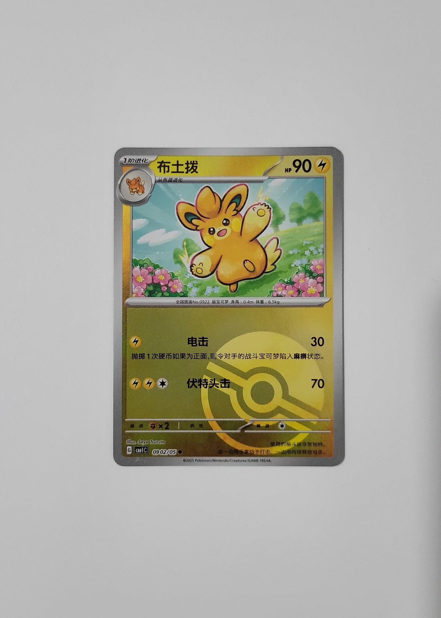 Pawmo 09 02/05 (Poké Ball Pattern) - Horizons Gem Pack Vol. 1 (Chinese)
