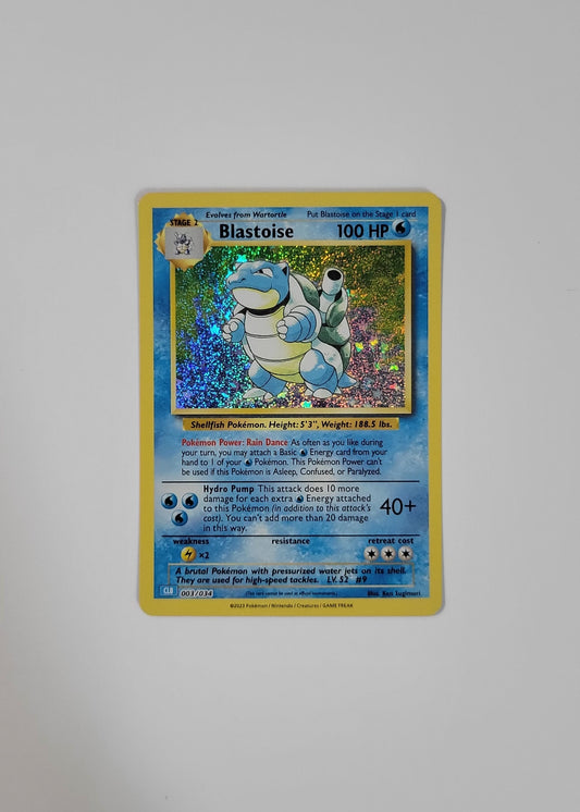 Blastoise 003/034 - Trading Card Game Classic
