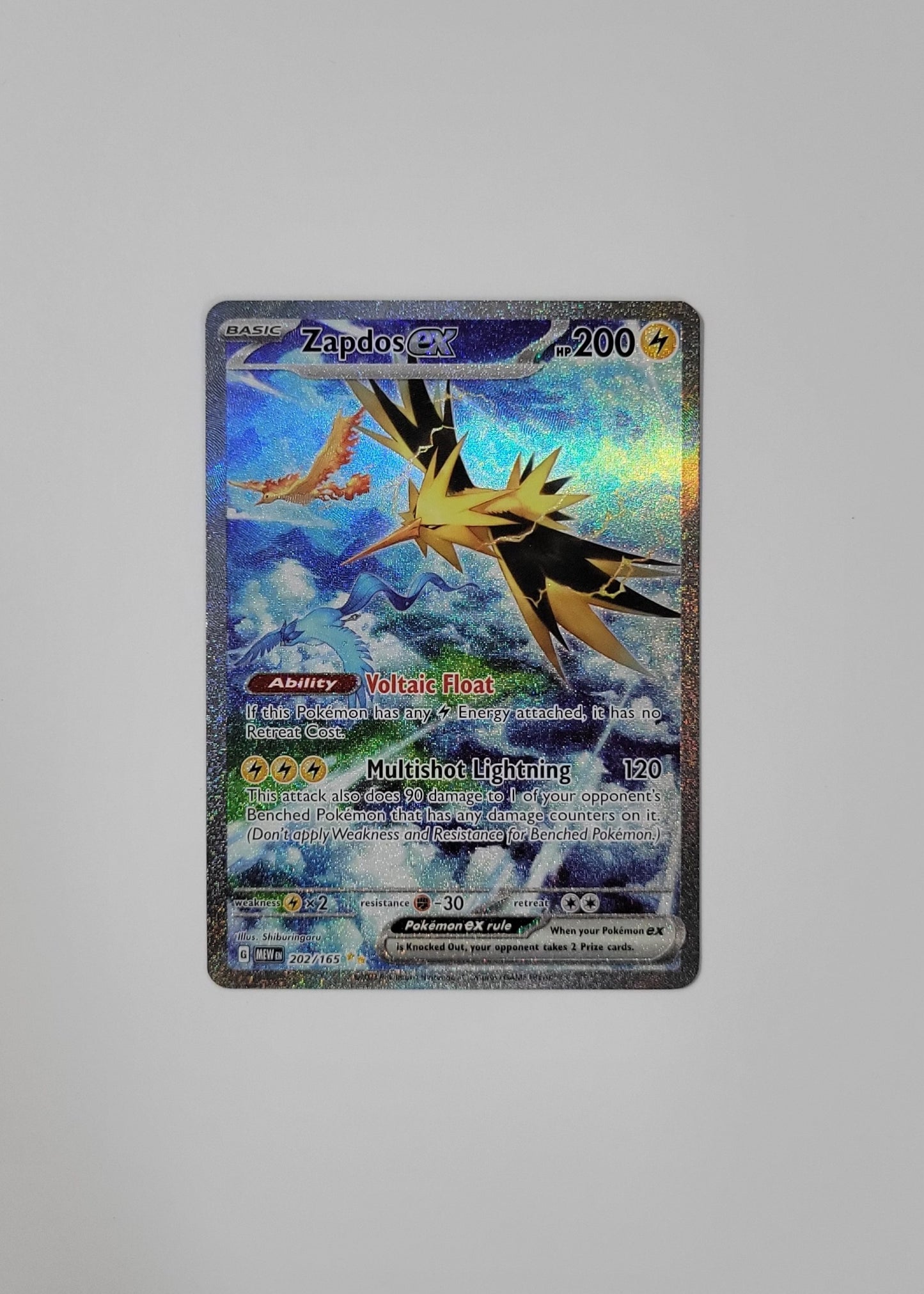 Zapdos ex 202/165 - 151