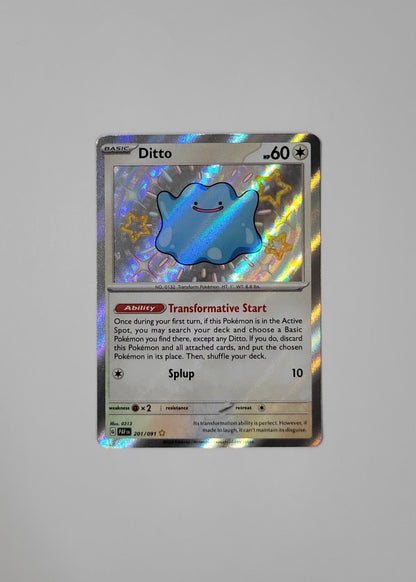 Ditto 201/091 - Paldean Fates