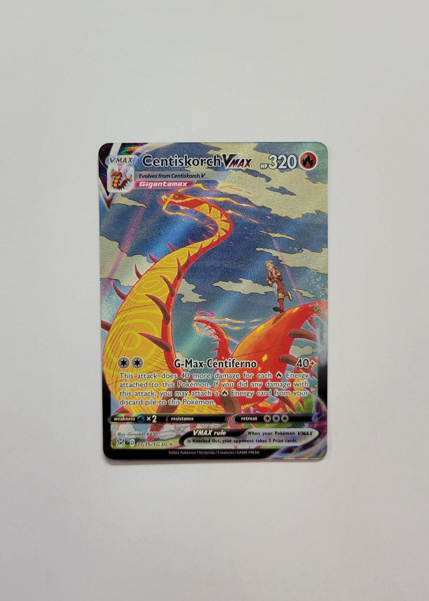 Centiskorch VMAX TG15/TG30 - Lost Origin: Trainer Gallery