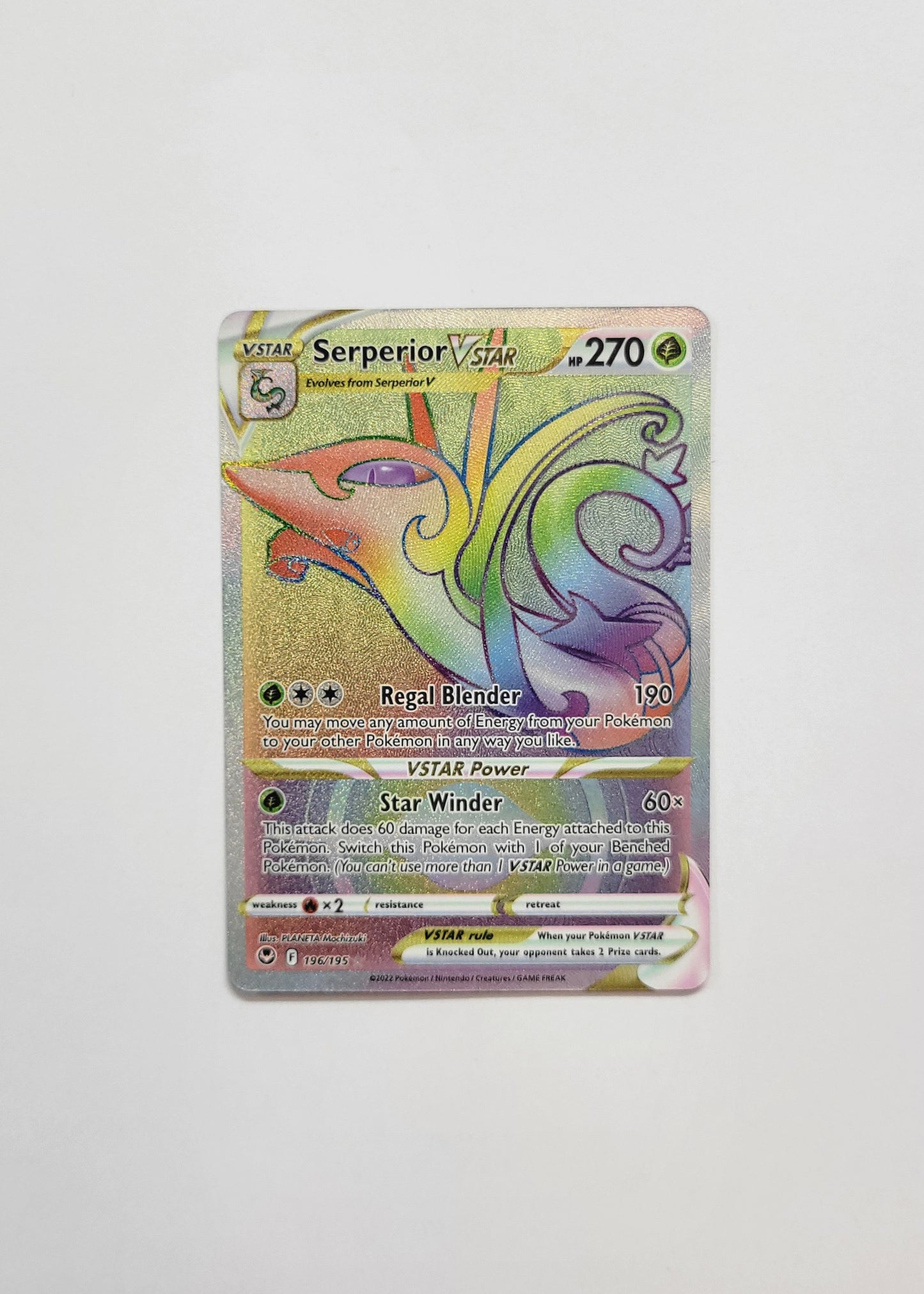 Serperior VSTAR 196/195 - Lost Origin