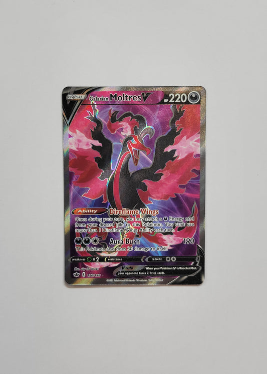 Galarian Moltres V 176/198 - Chilling Reign