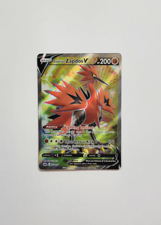 Galarian Zapdos V 173/198 - Chilling Reign