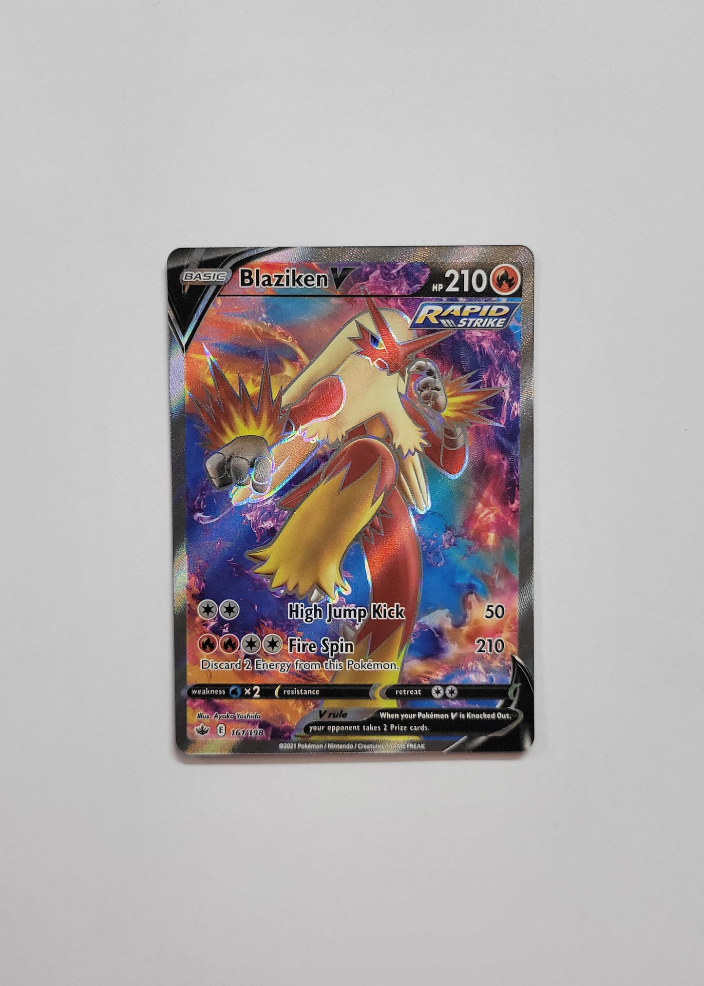 Blaziken V 161/198 - Chilling Reign