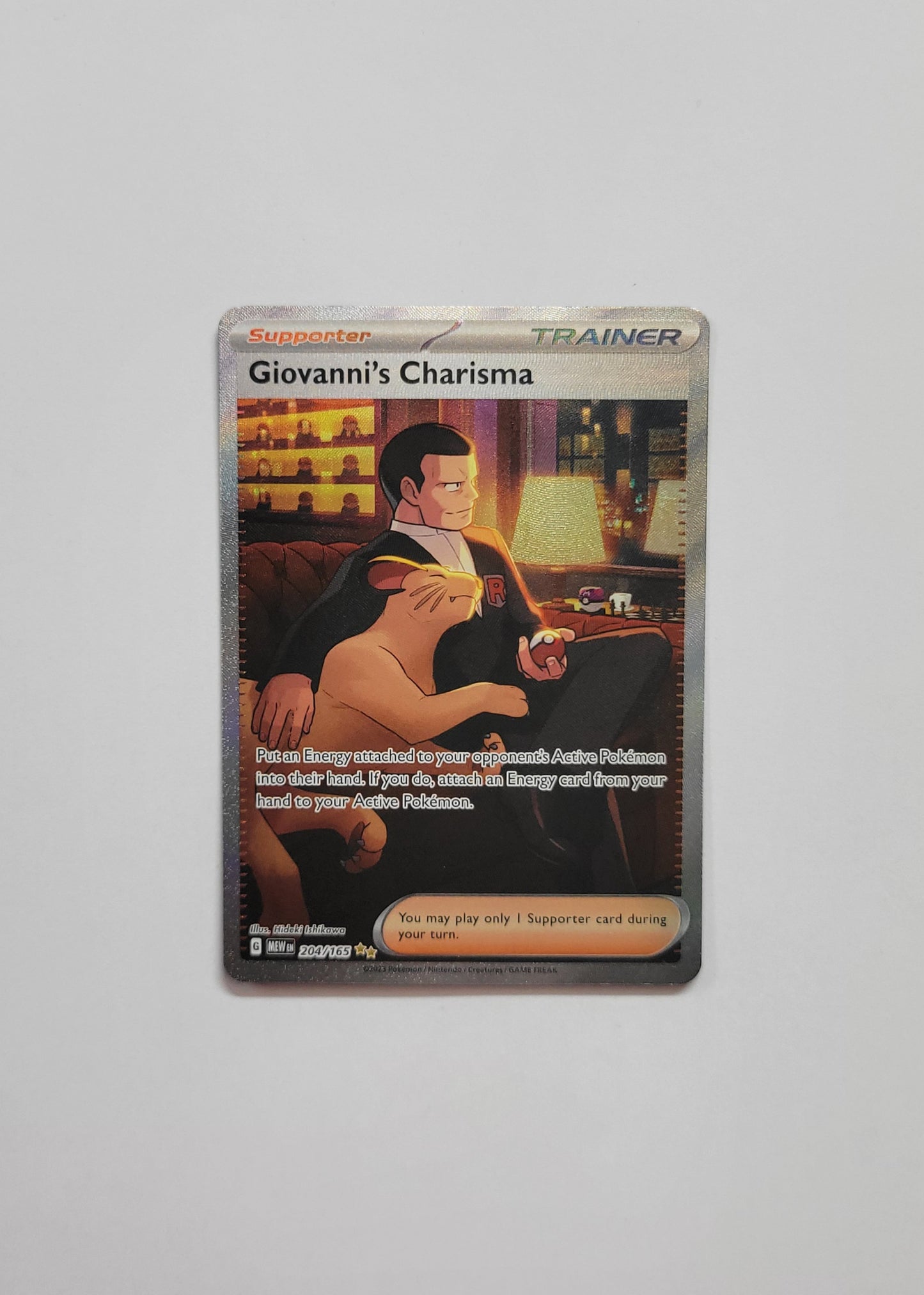Giovanni's Charisma 204/165 - 151