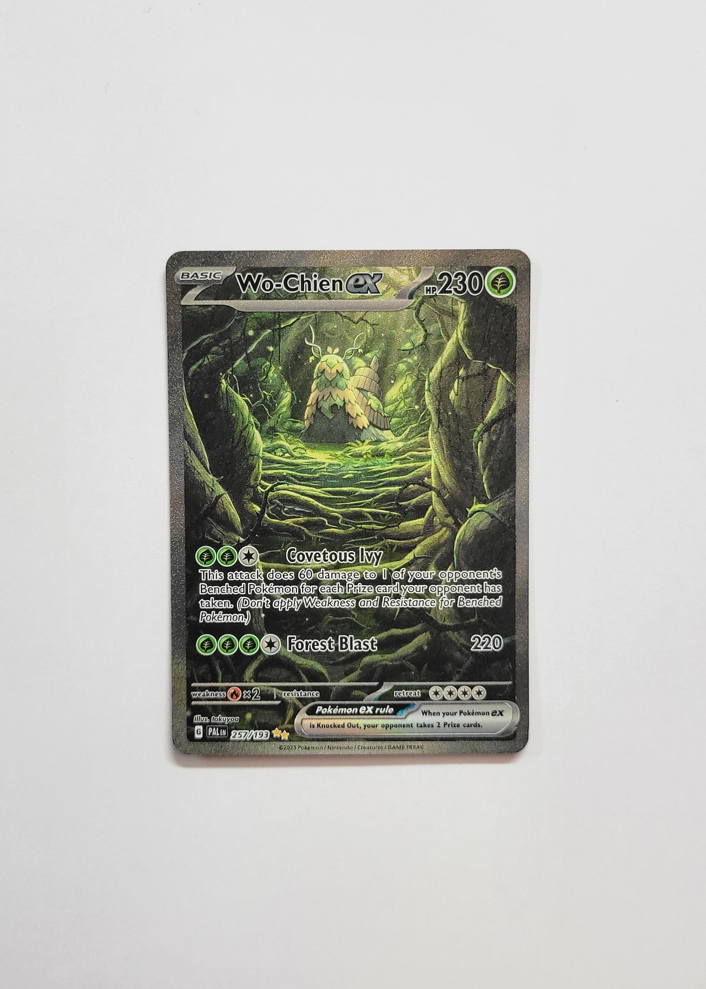 Wo-Chien ex 257/193 - Paldea Evolved