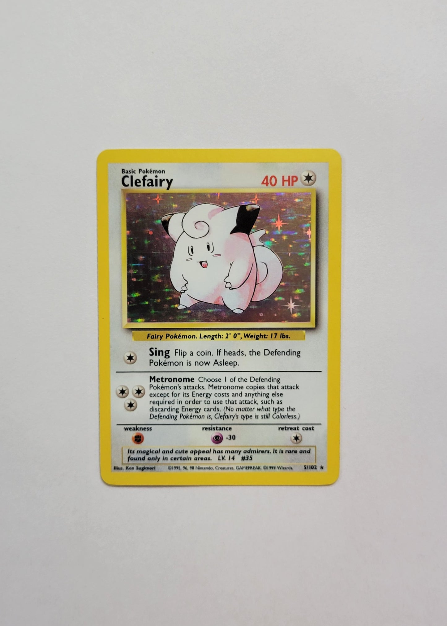 Clefairy 5/102 - Base Set
