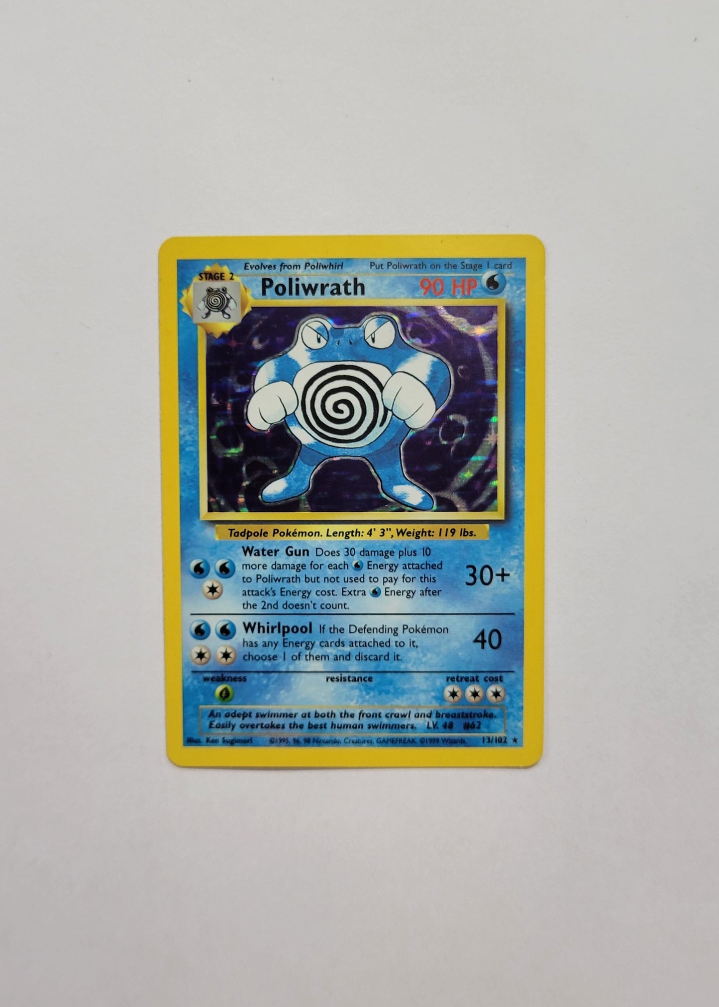 Poliwrath 13/102 - Base Set