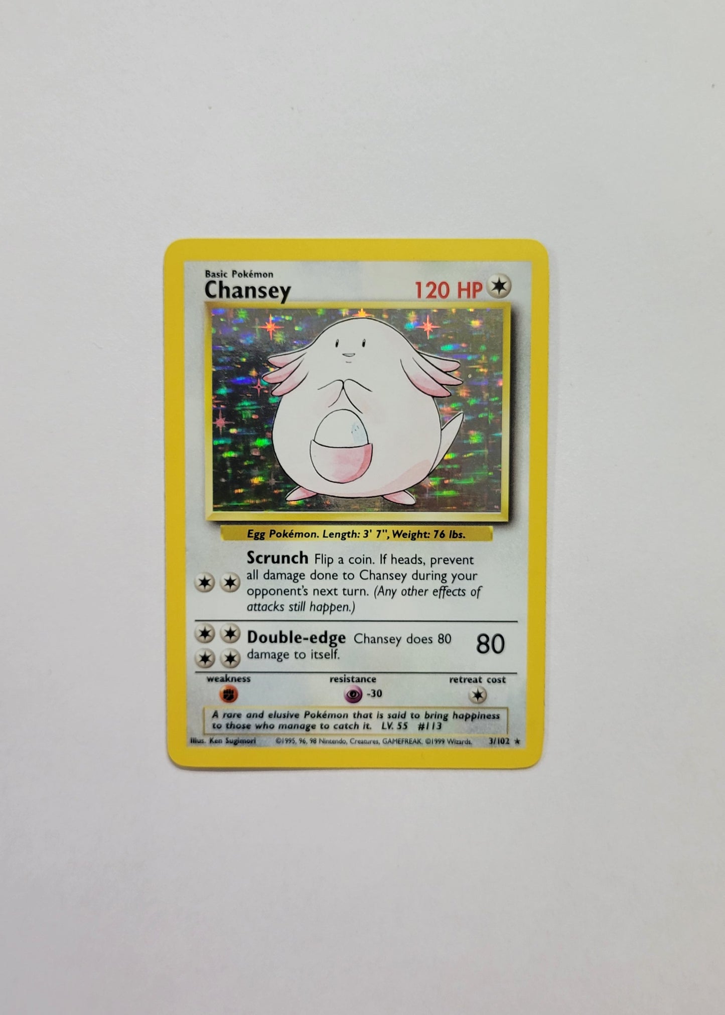 Chansey 3/102 - Base Set