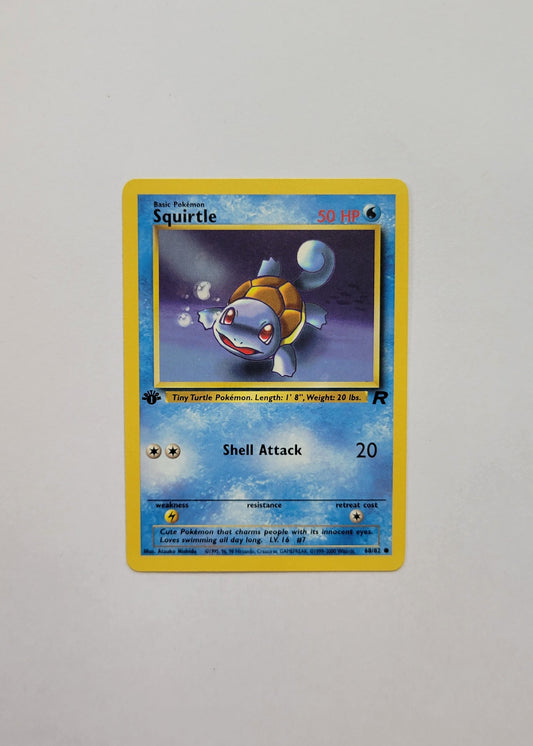 Squirtle 68/82 - Team Rocket (1st Edition)