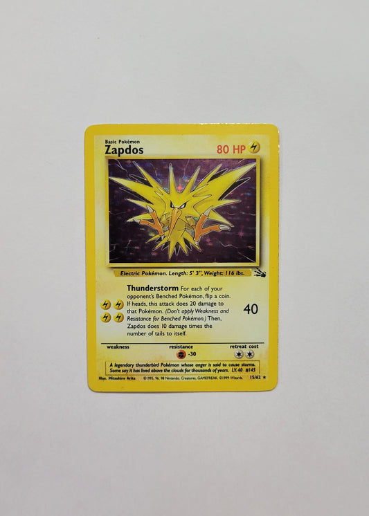 Zapdos 15/62 - Fossil