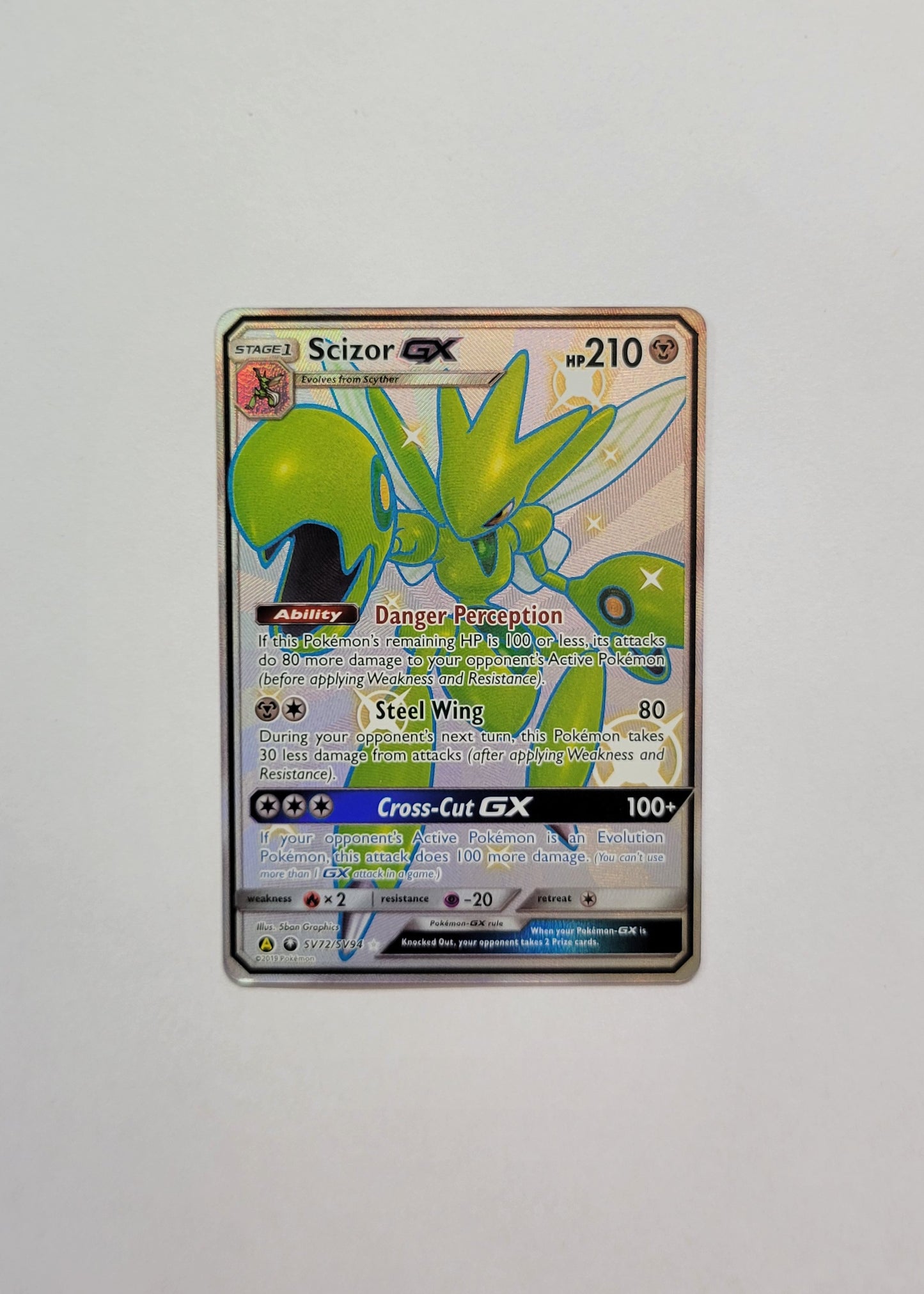 Scizor GX SV72/SV94 - Hidden Fates: Shiny Vault