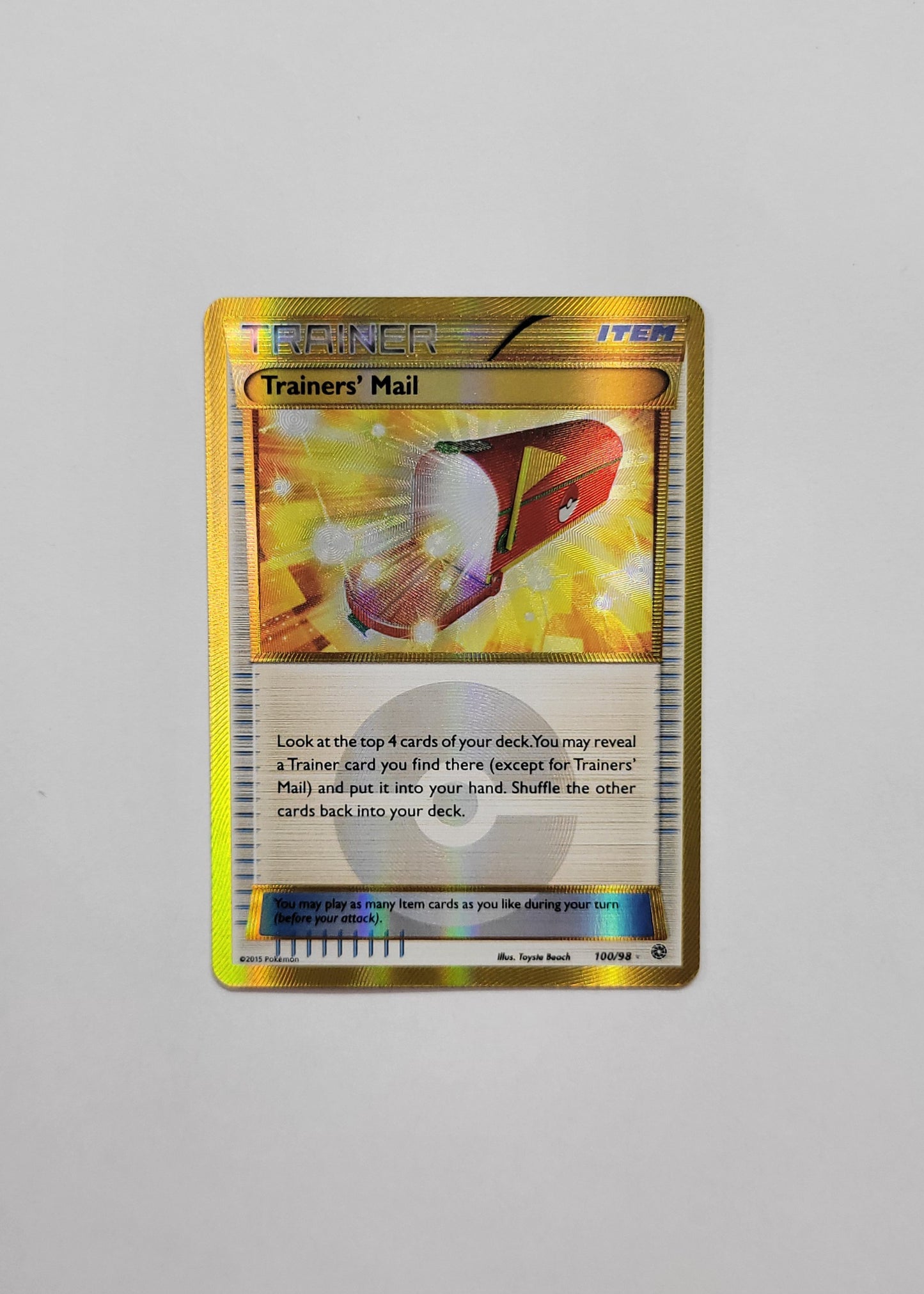 Trainers' Mail 100/98 - Ancient Origins