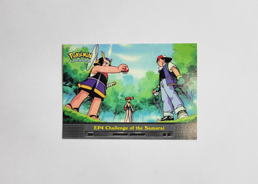 EP4 Challenge of the Samurai - Topps TV Animation Edition