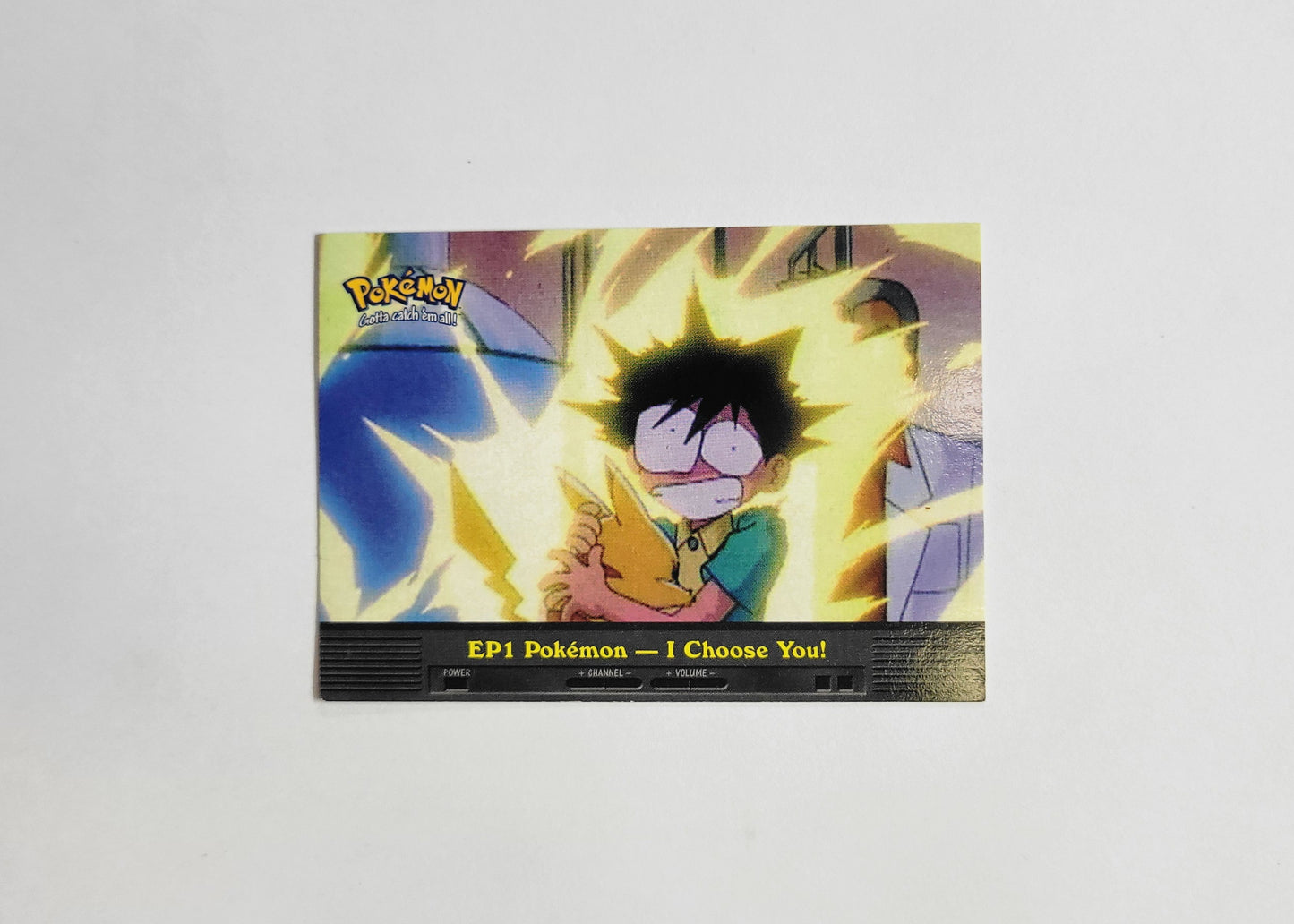 EP1 Pokemon - I Choose You! - Topps TV Animation Edition