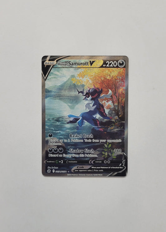 Hisuian Samurott V GG51/GG70 - Crown Zenith: Galarian Gallery
