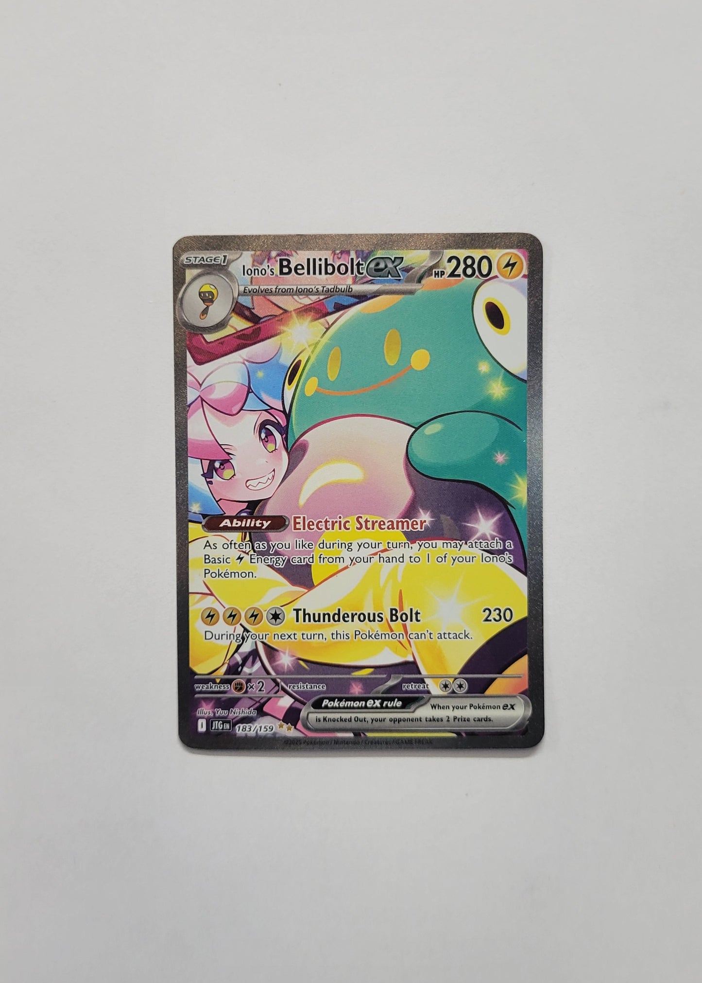 Iono's Bellibolt ex 183/159 - Journey Together