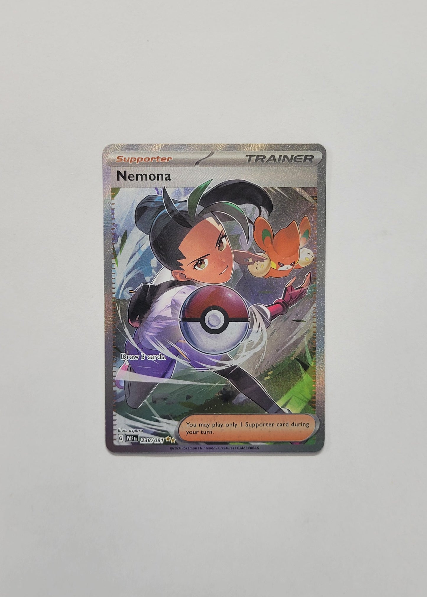 Nemona 238/091 - Paldean Fates
