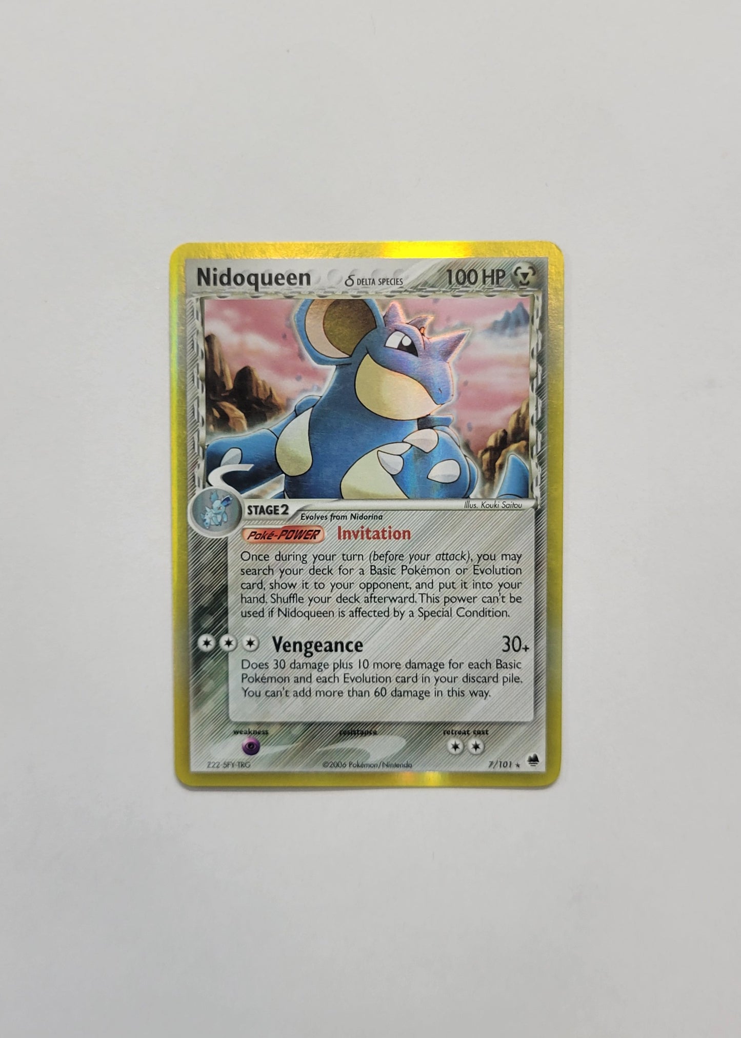 Nidoqueen 7/101 (Holo) - EX Dragon Frontiers