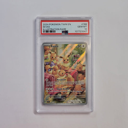Eevee 188/167 - Twilight Masquerade - PSA 10
