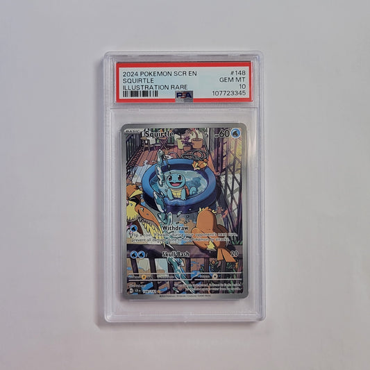 Squirtle 148/142 - Stellar Crown - PSA 10