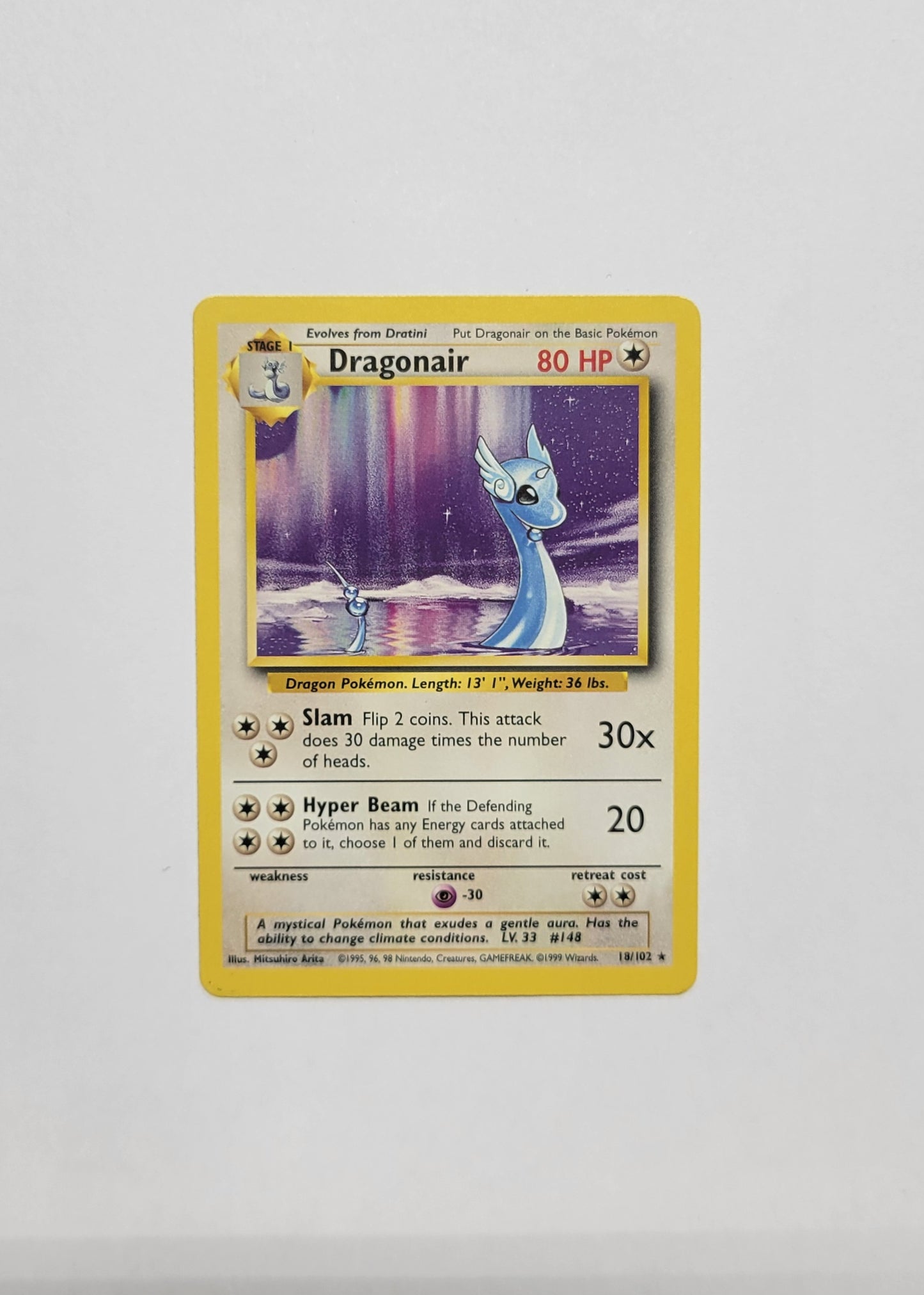 Dragonair 18/102 (Non-Holo) - Base Set