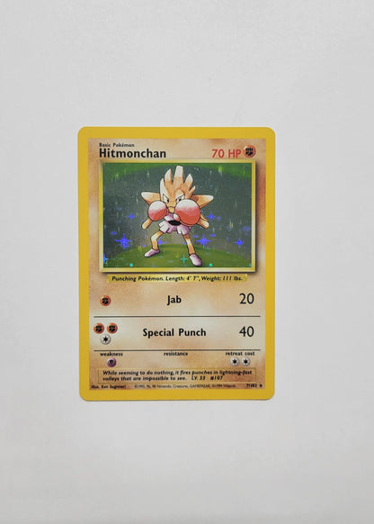 Hitmonchan 7/102 (Holo) - Base Set