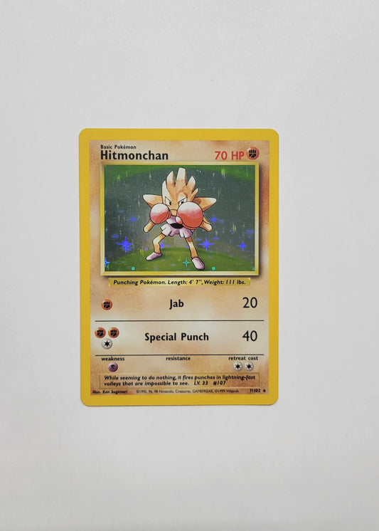 Hitmonchan 7/102 (Holo) - Base Set