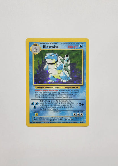 pokemon card blastoise 2 102 1999 HOLO 1st Edition Shadowless 2/102 is $7,500+ Next? : r/PokeInvesting the trusted official grading guarantees its condition Blastoise Celebrations Classic Collection card