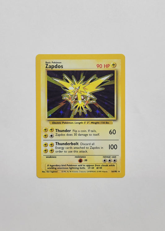 Zapdos 16/102 (Holo) - Base Set