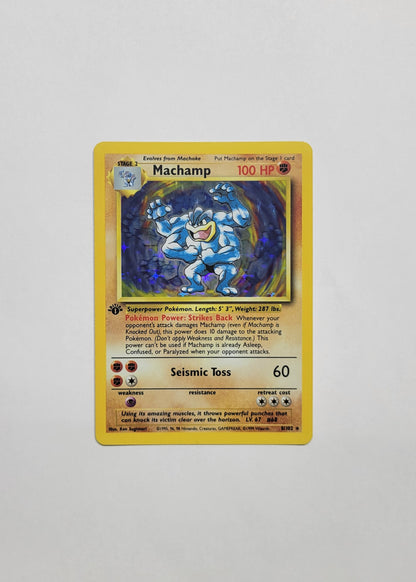 Machamp 8/102 (Holo) - Deck Exclusives (1st Edition)